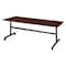 Kobe Rectangle FlipTop Table, 72" W, 29" H, Laminate Top, Cherry MKFT7230CH - alternate 1
